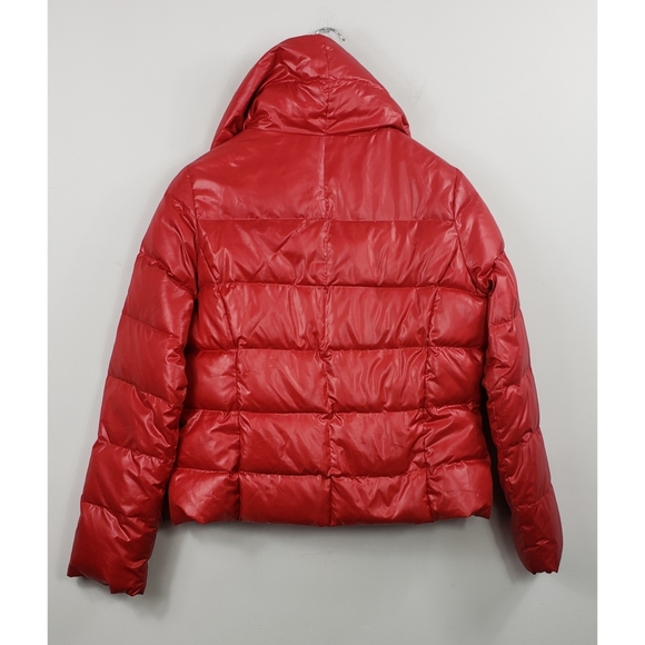Marc New York Chevron Pillow Collar Puffer Jacket - Picture 2 of 7